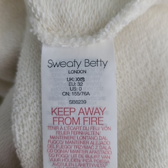 Sweaty Betty Low Tides OVERSIZED Crewneck Sweatshirt - Picture 15 of 16
